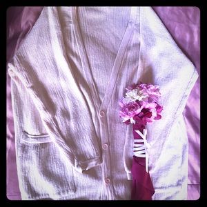 Slouchy soft vintage CP shades cotton cardigan